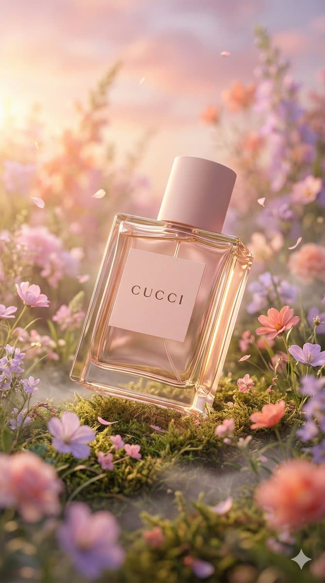 { "prompt": { "subject": "Hyper-realistic luxury perfume pro