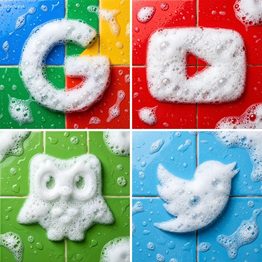Create a soap foam sculpture in the exact shape of the uploa