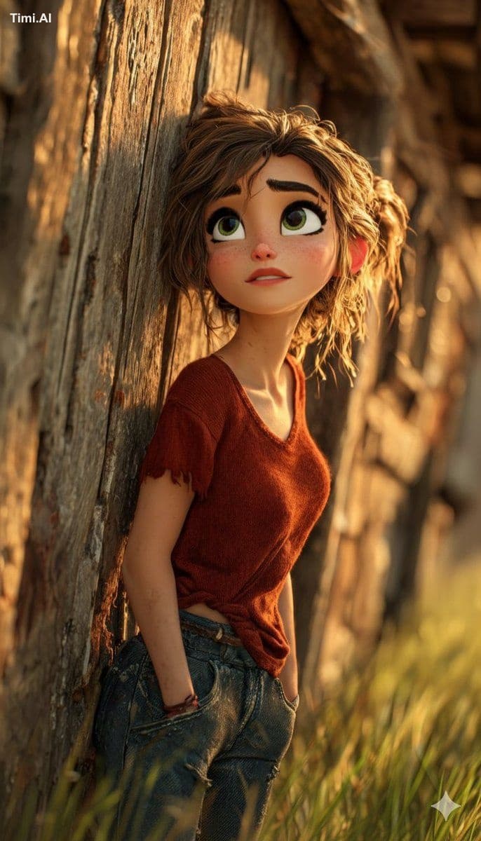 1. A high-quality 3D digital animation style illustration of
