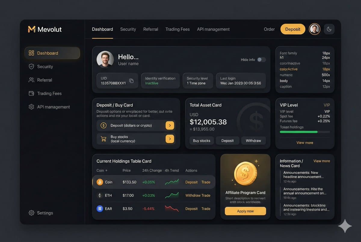 You are an experienced UI designer embracing modern, minimal