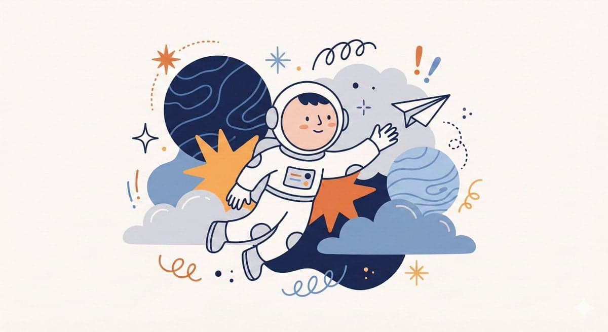Create a whimsical, playful illustration featuring [CHARACTE