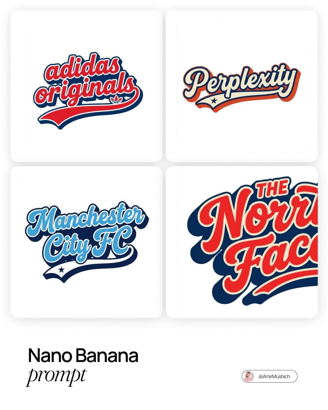 A bold, vibrant, retro-American vector lettering design disp