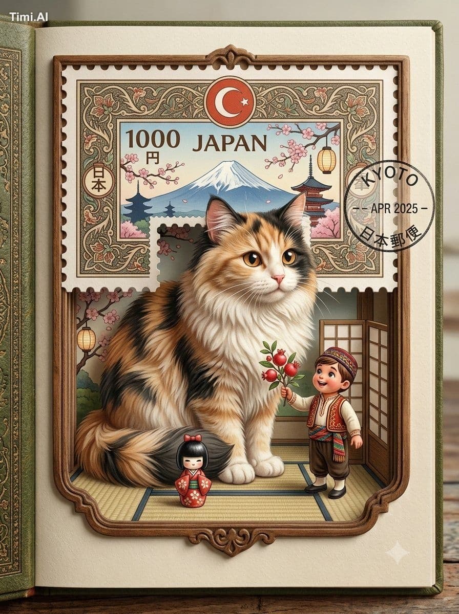 Ultra-detailed 3D illustration of a giant cute [ANIMAL] emer