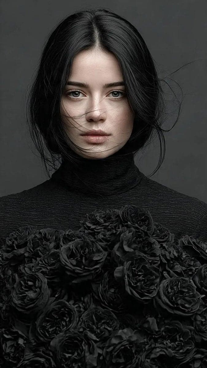 {
"Objective": "Create a cinematic fine-art portrait with