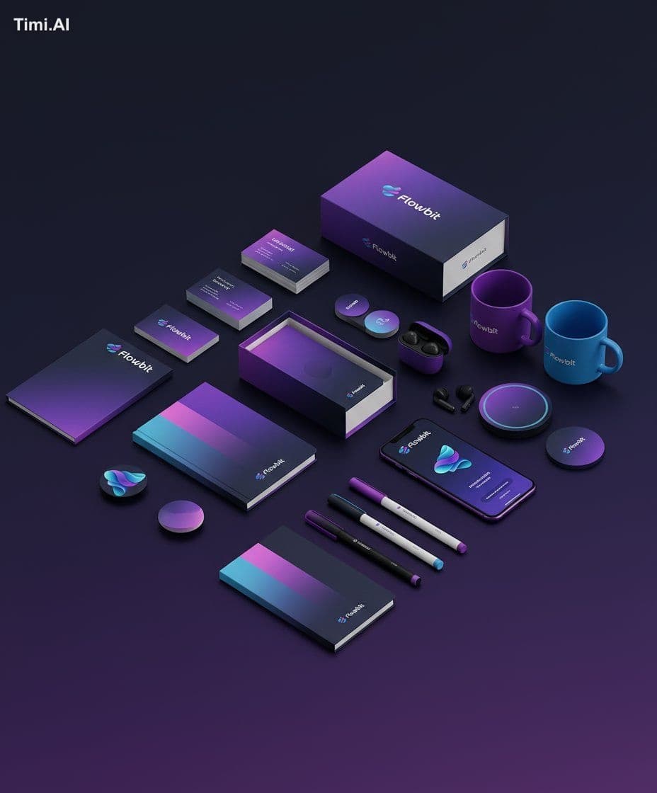 Use the uploaded {logo} to create a {luxury branding mockup 