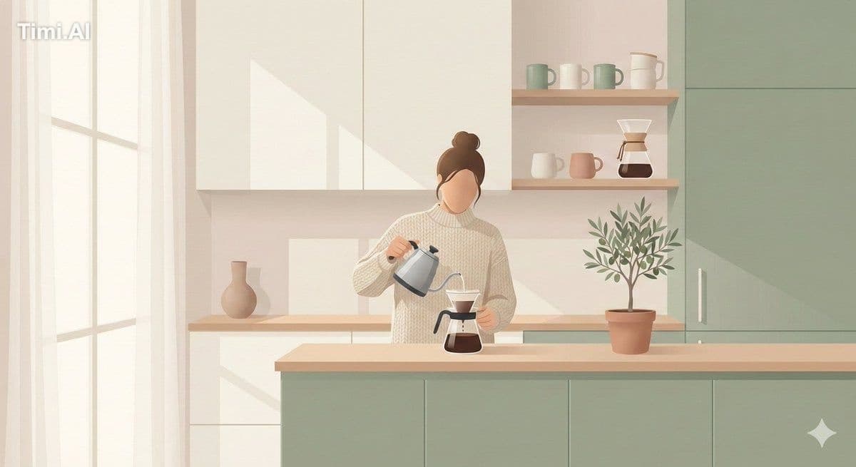 Scandinavian-style minimal illustration of [SUBJECT], muted 