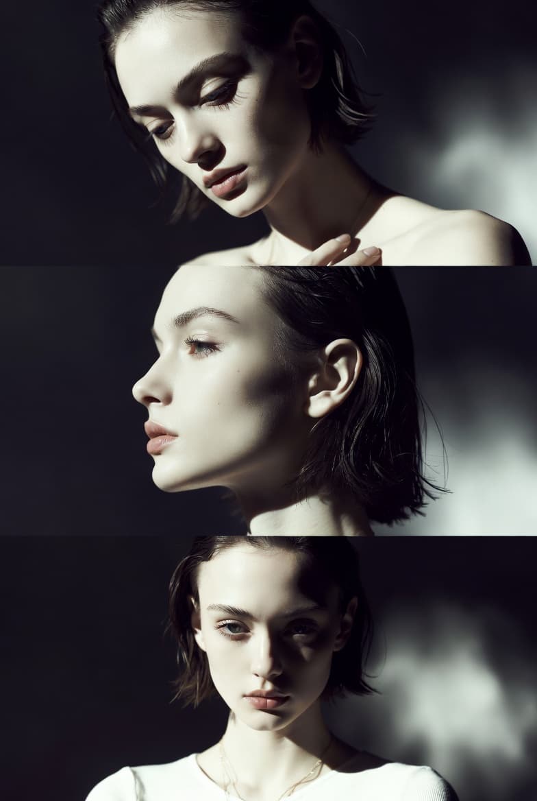 Preserve the face, proportions, and external features of the