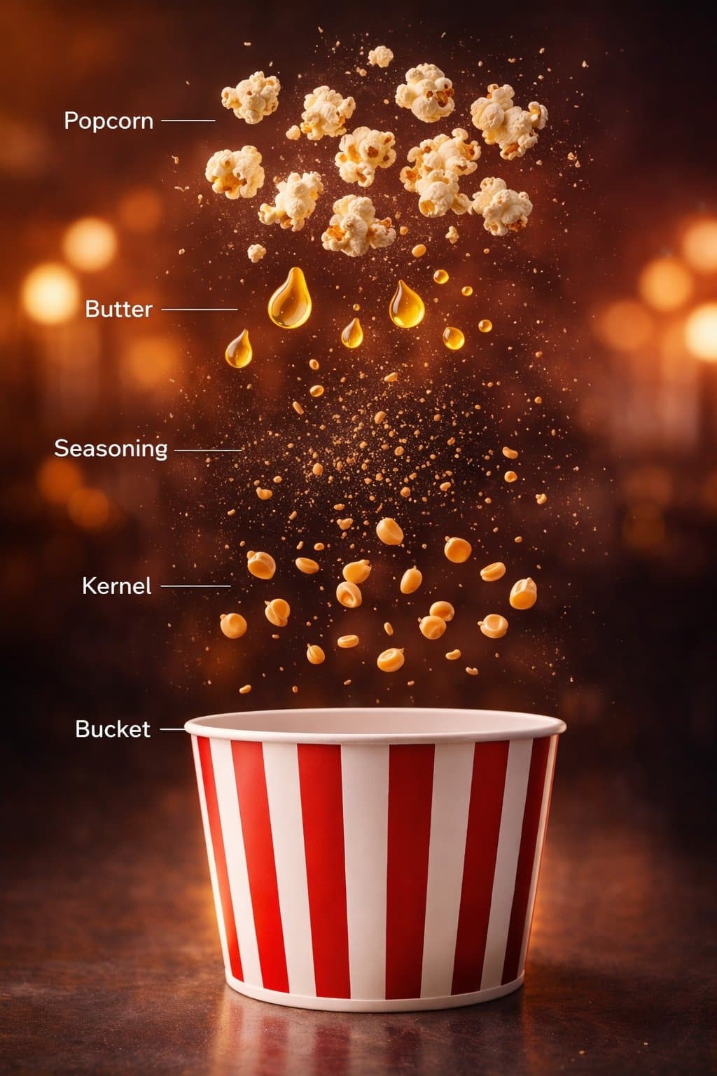 Start with a clean popcorn product shot ;

→ open Kling AI 
