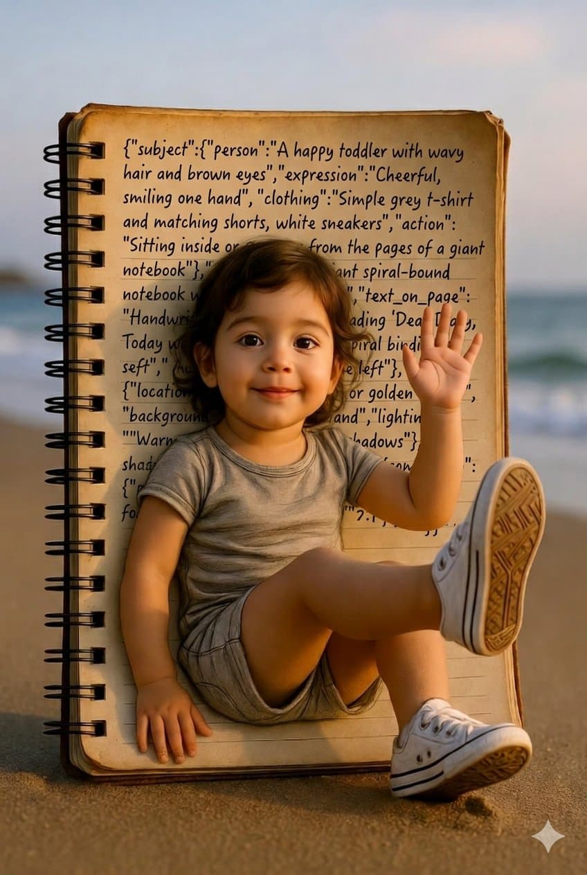 A hyper-realistic photo of a happy toddler with wavy hair an