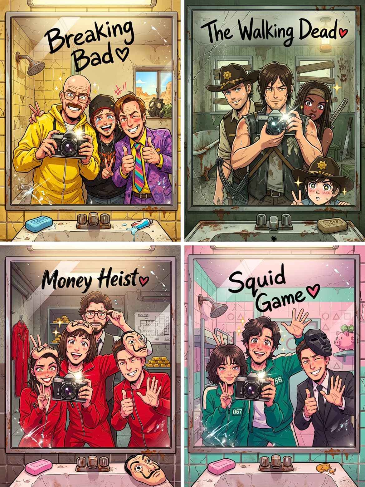 “High-quality anime-style illustrated render, vertical 3:4 c