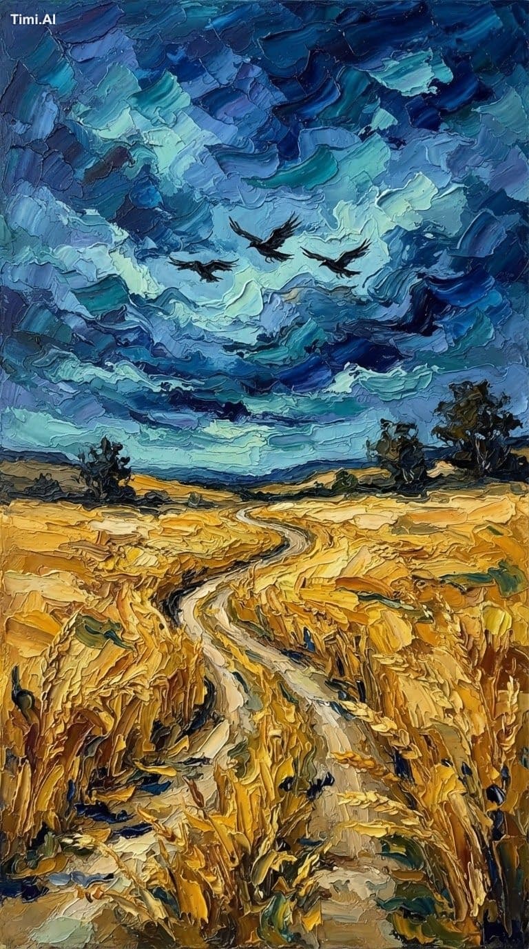 Nano Banana 2 Lite
Impasto oil painting of a golden wheat fi