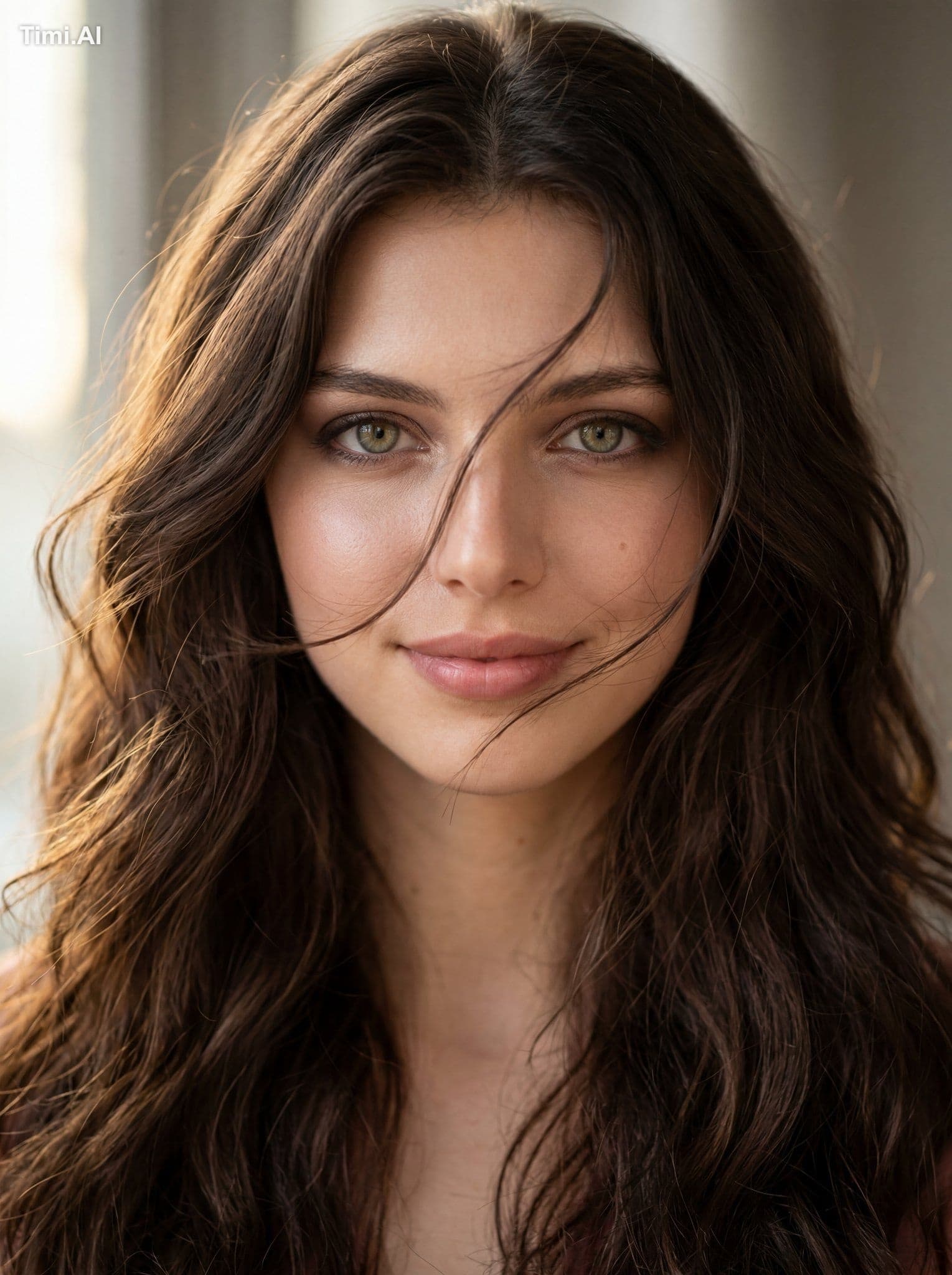 Ultra-realistic cinematic close-up portrait of an exceptiona