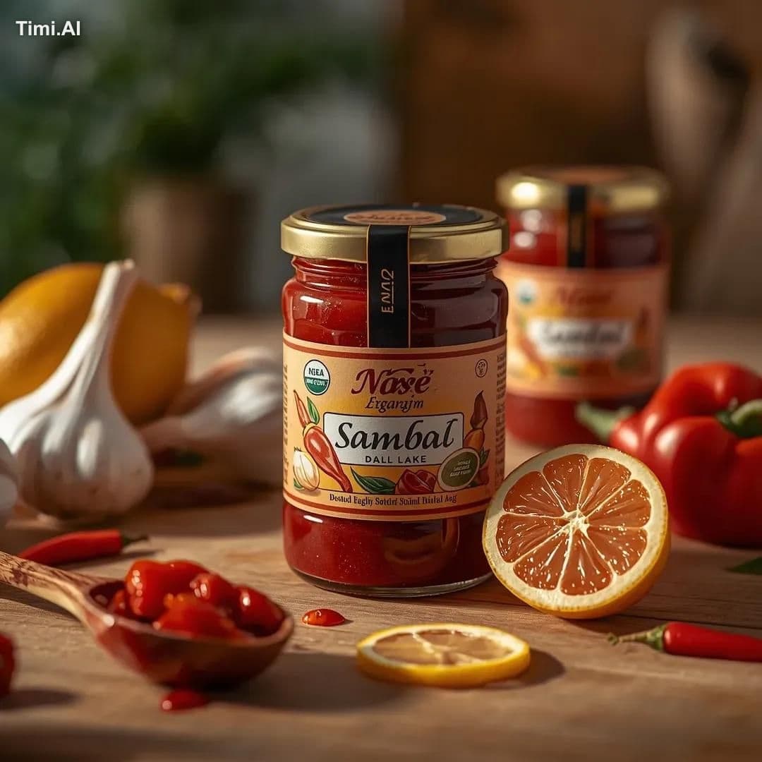 Ultra-realistic lifestyle food product photography of a samb