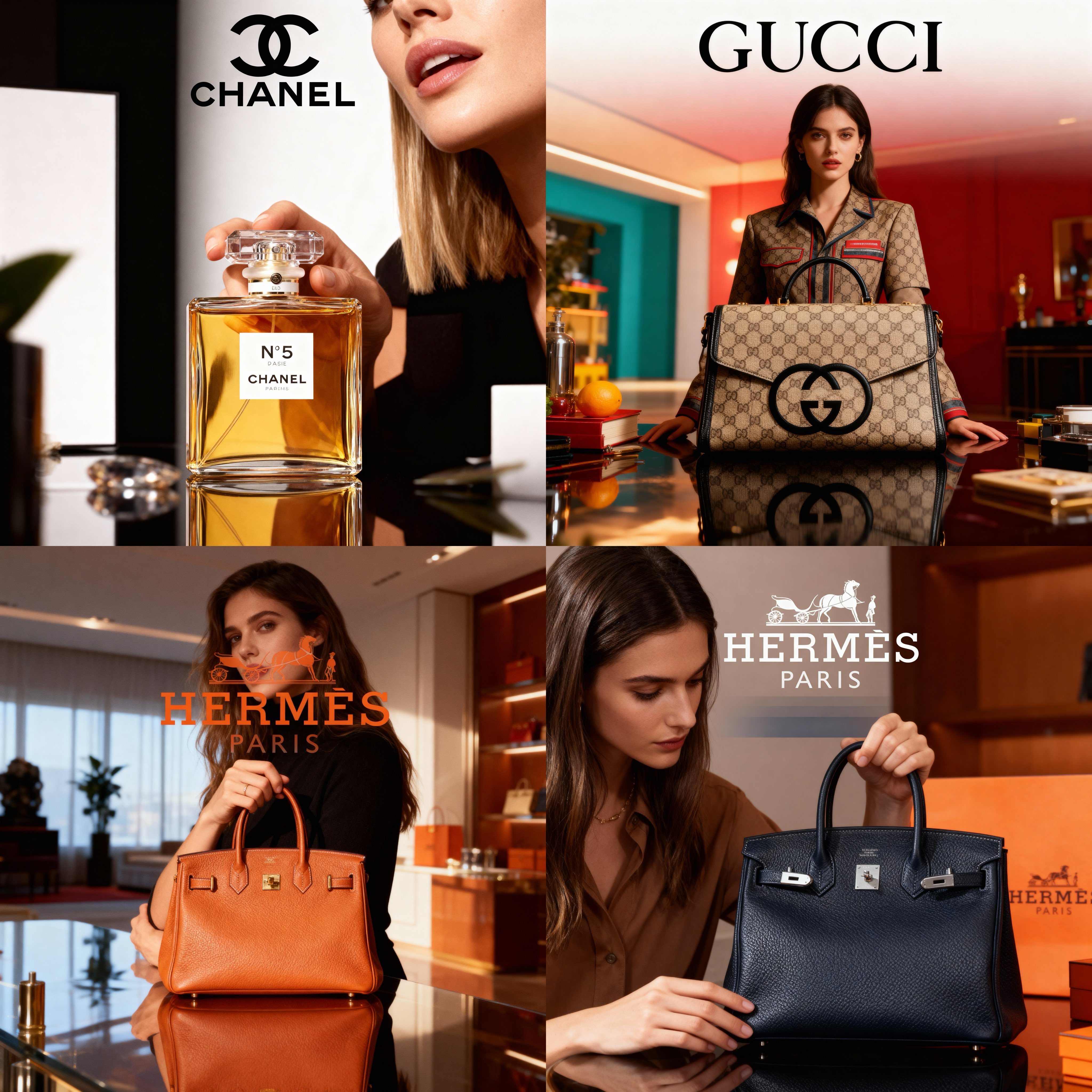 Ultra-realistic commercial photography for [female model usi