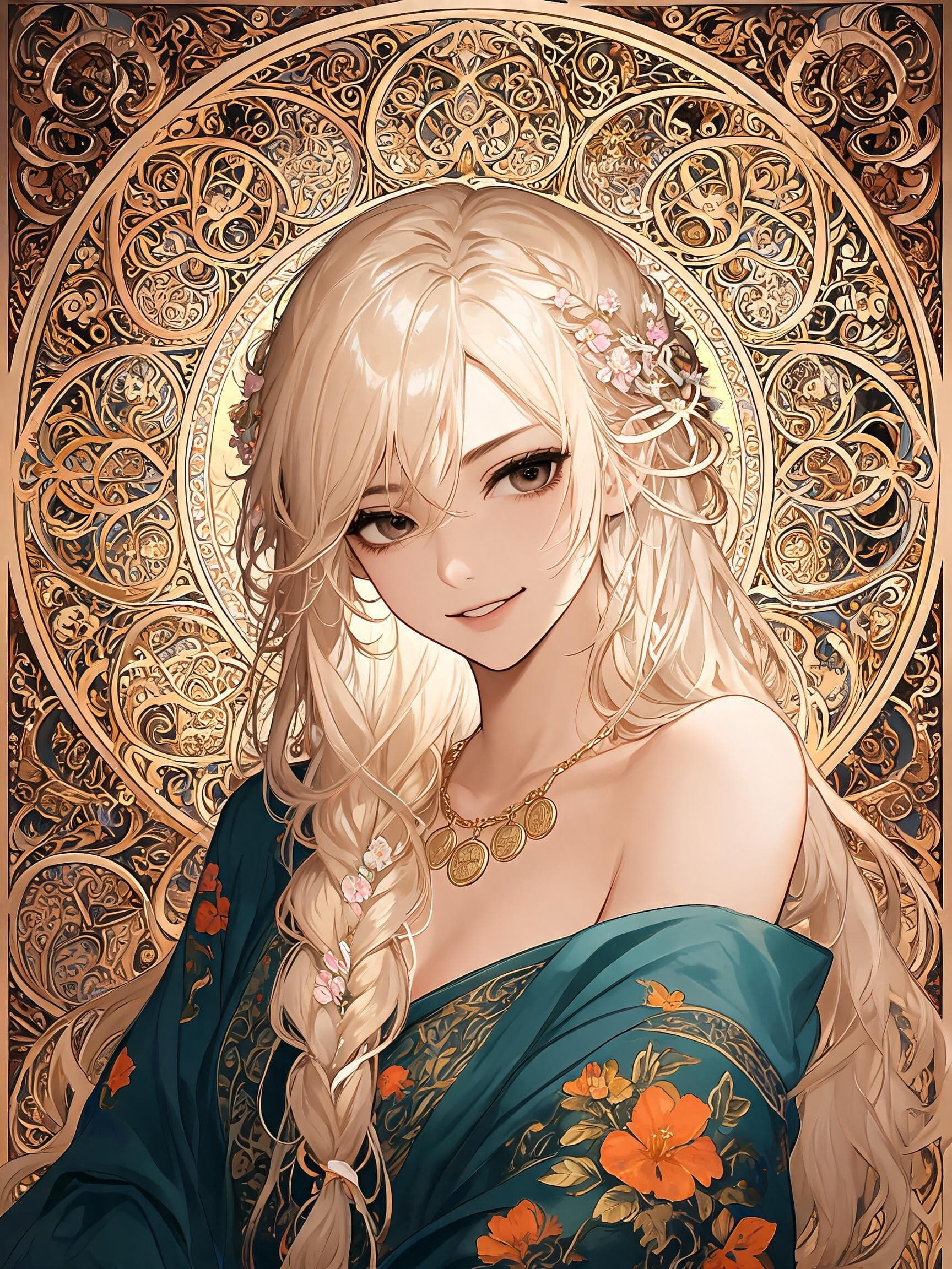The visual style resembles a classical digital painting infl
