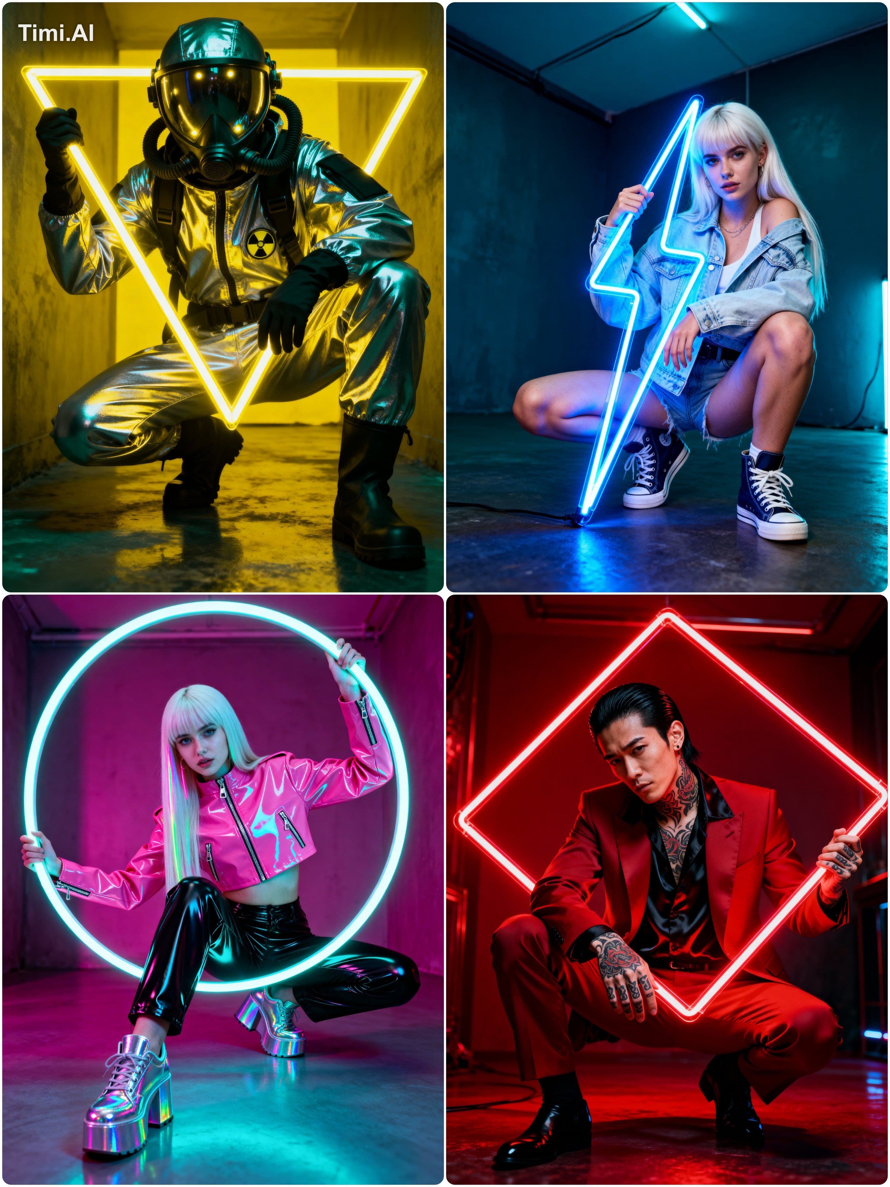 A futuristic, neon-lit portrait of [SUBJECT_DESCRIPTION], cr