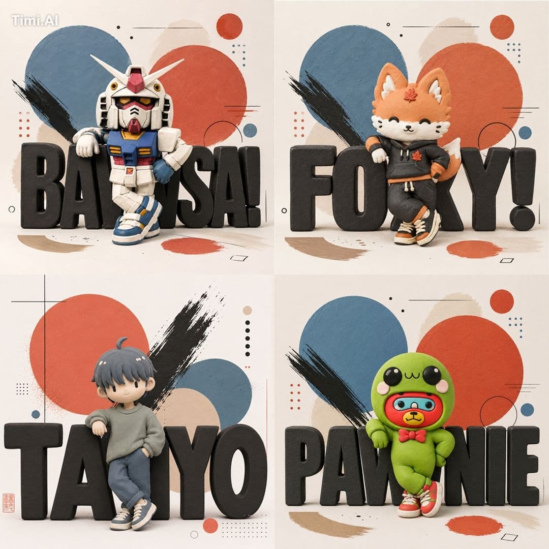 Use the uploaded character strictly as the visual reference 