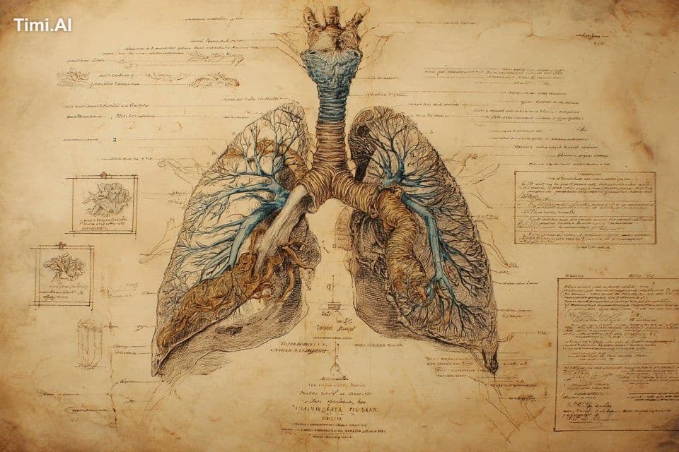 An anatomical nature chart of a [subject], illustrated in in