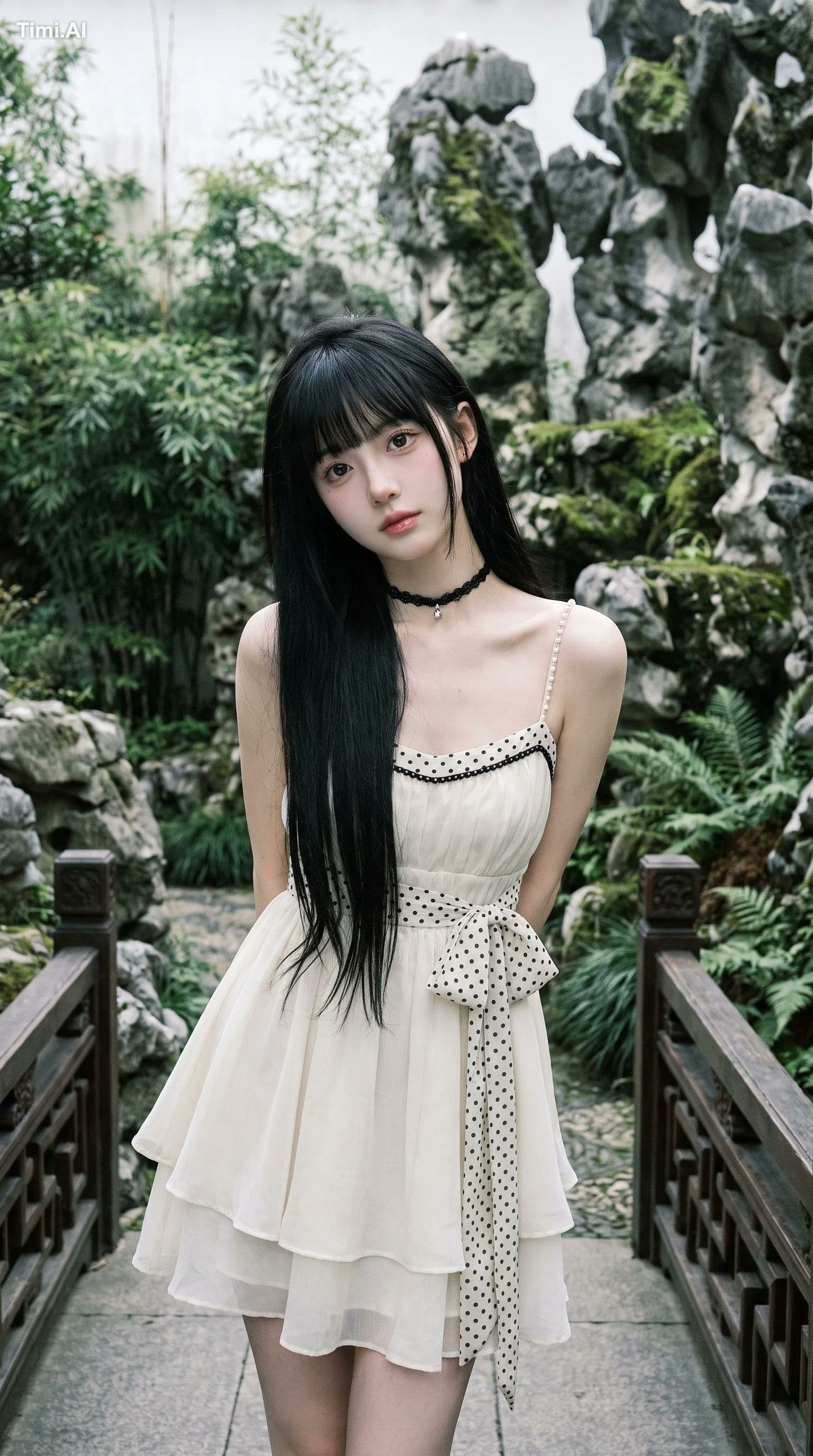 Ultra-realistic cinematic portrait of an ethereal young East