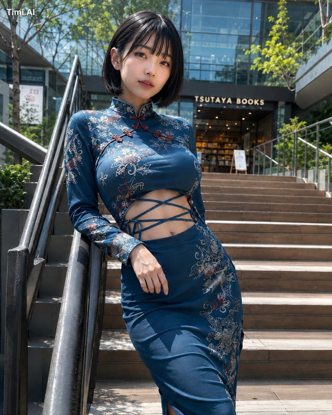adult East Asian woman in her twenties, Japanese ethnicity,