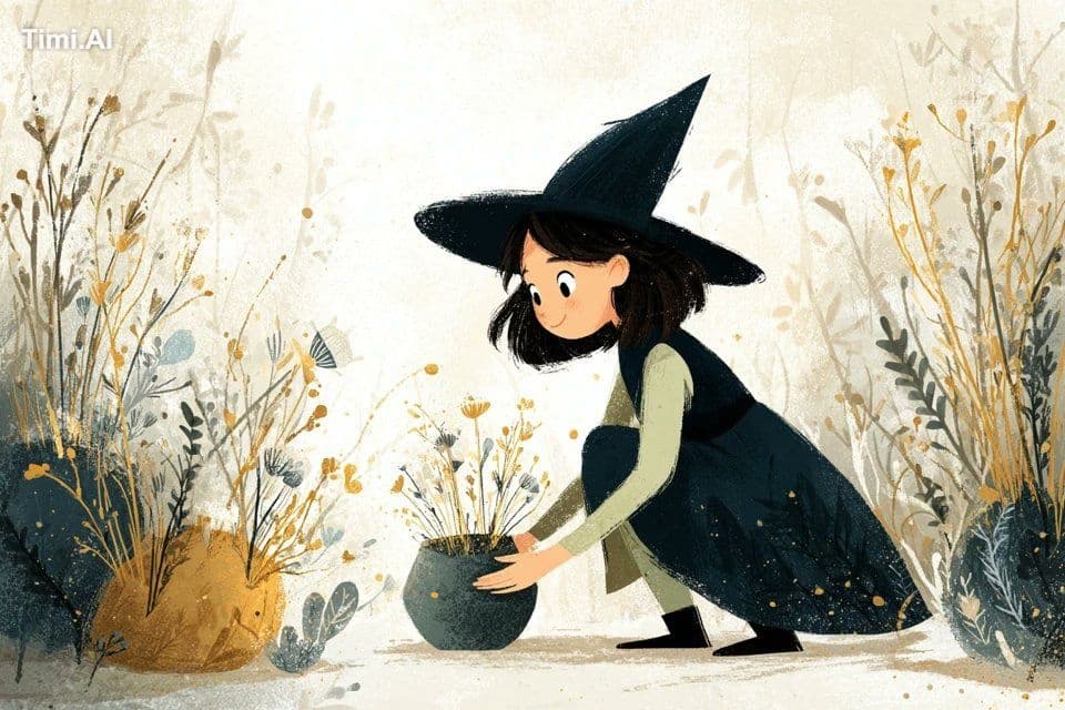 Whimsical children’s book illustration of a [subject] [doing