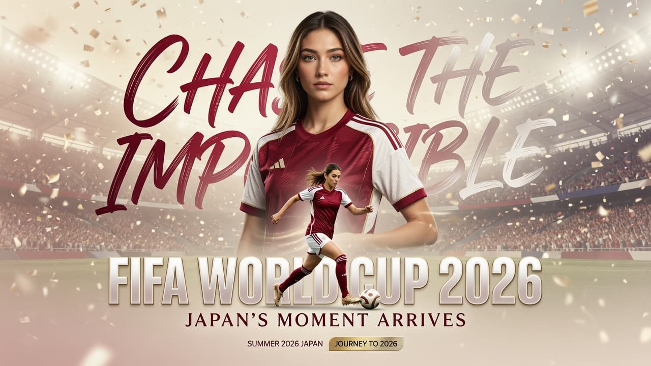 Ultra premium FIFA World Cup 2026 inspired football campaign