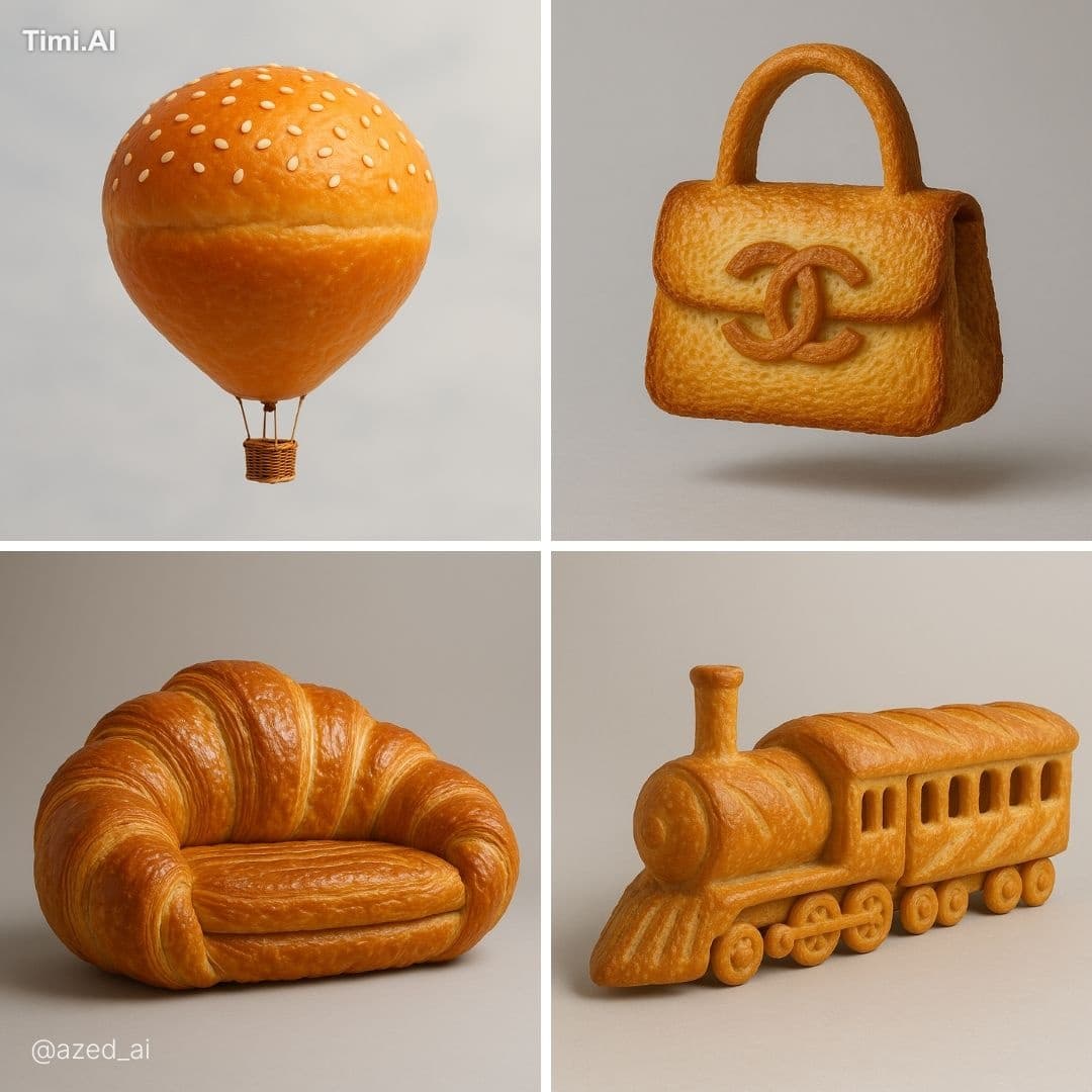 A highly realistic sculpture of a [object], made entirely fr