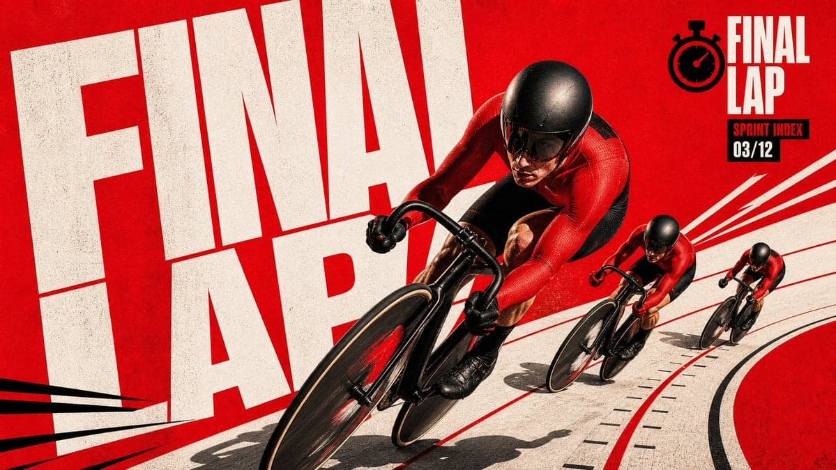 Dynamic sports poster, 16:9 horizontal — real [SPORT] action