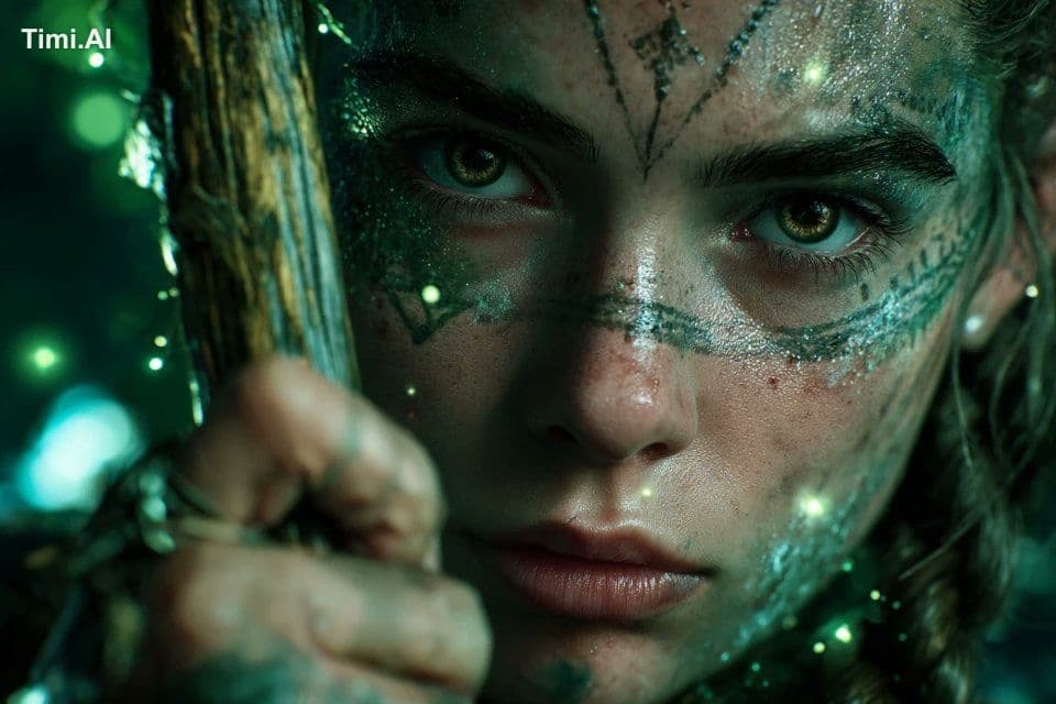 Cinematic close-up of a [character] holding a [object] with 