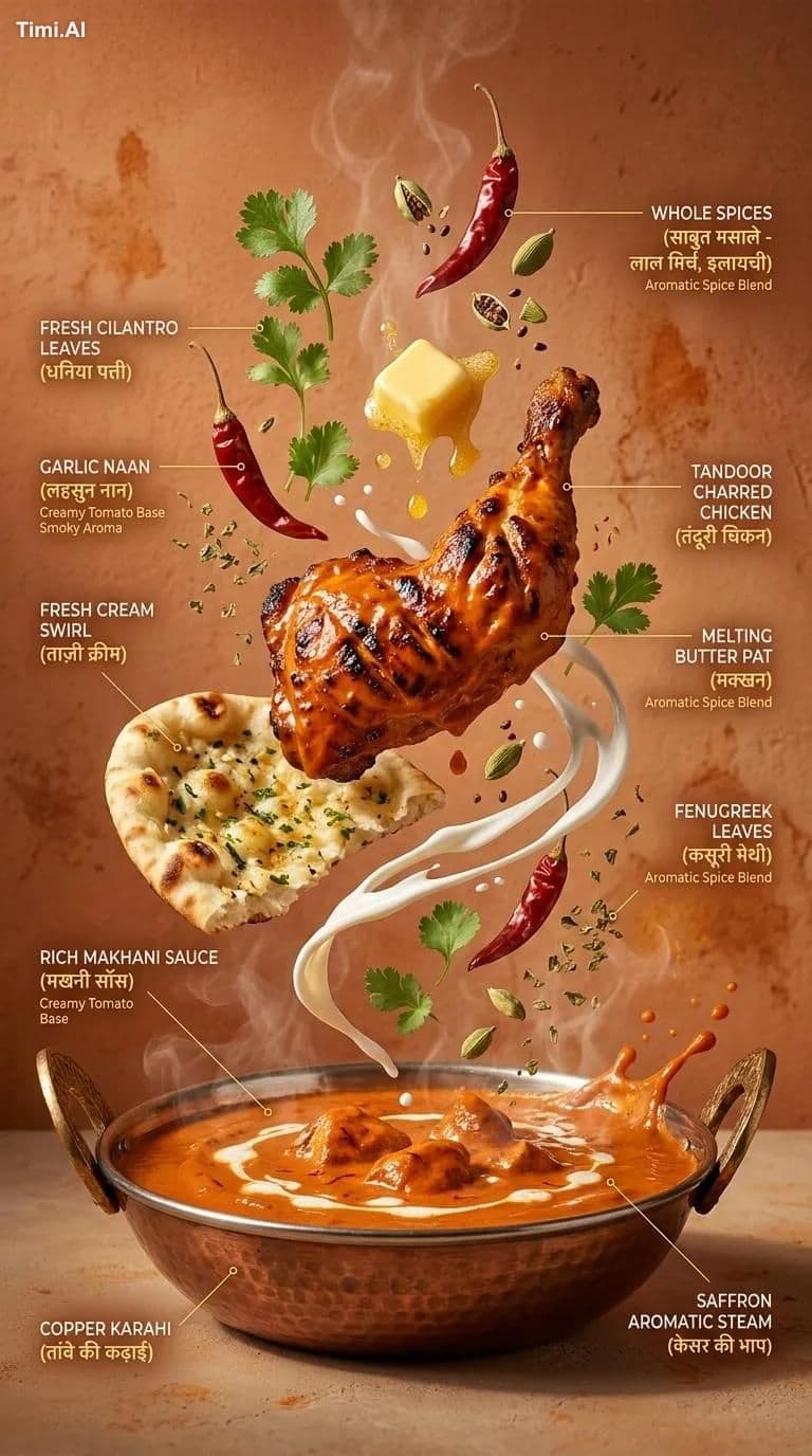Cinematic Indian Butter Chicken Poster
Ultra cinematic food 