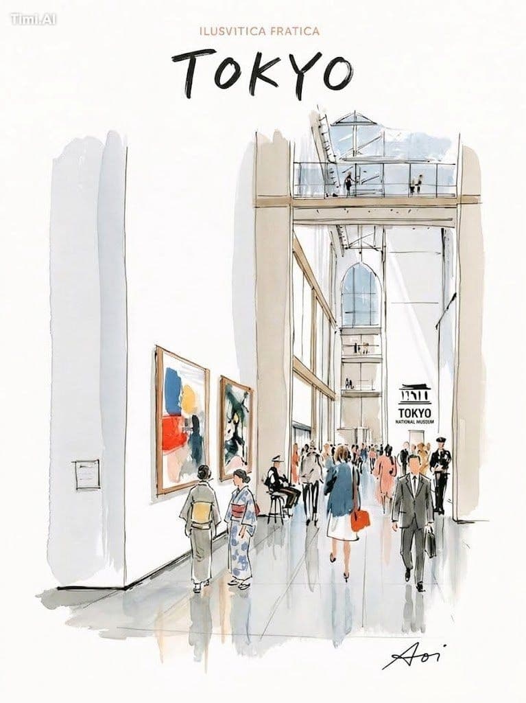 Create a vertical travel-poster illustration in a watercolor