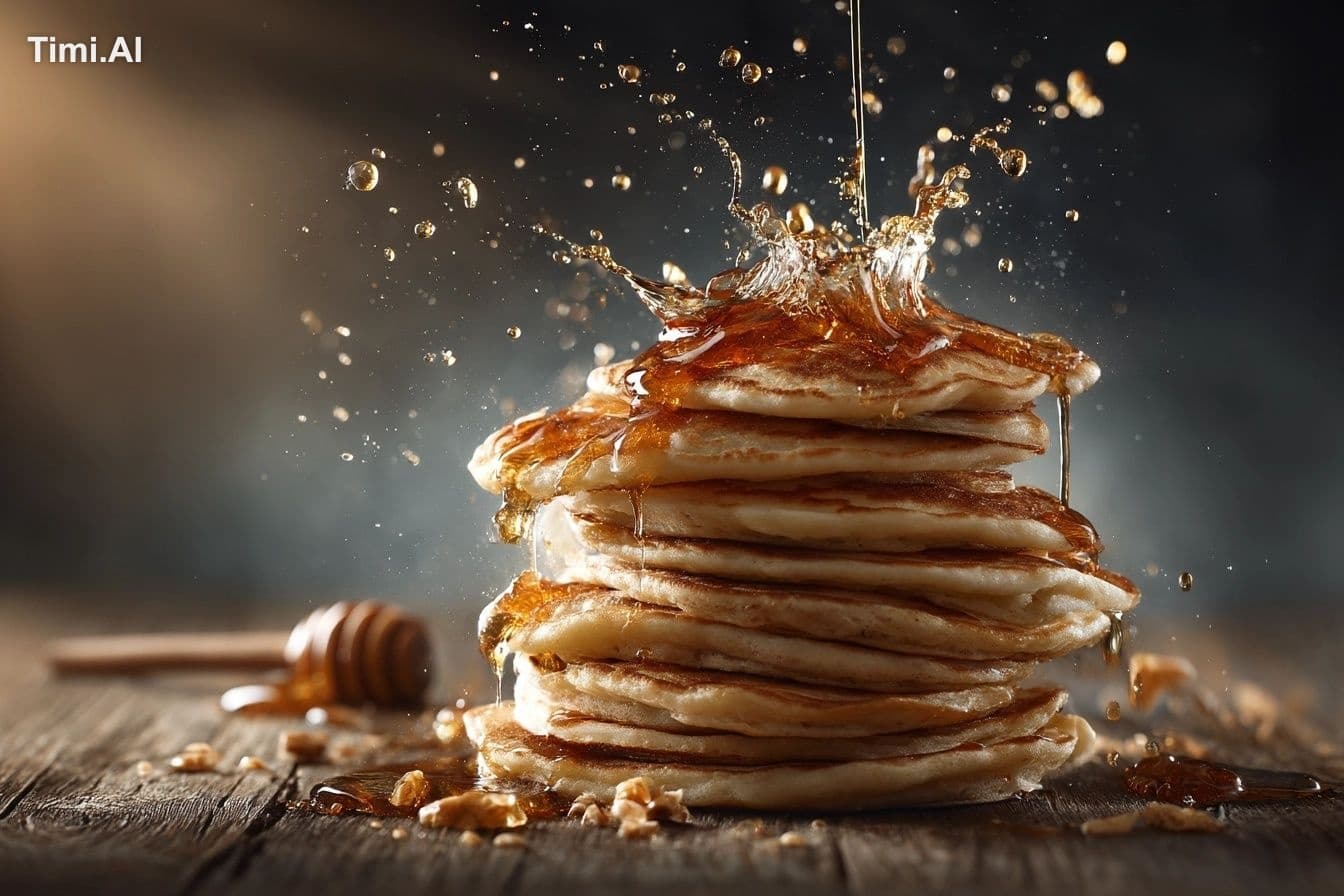 Advertising-style food photography of [subject 1] arranged o