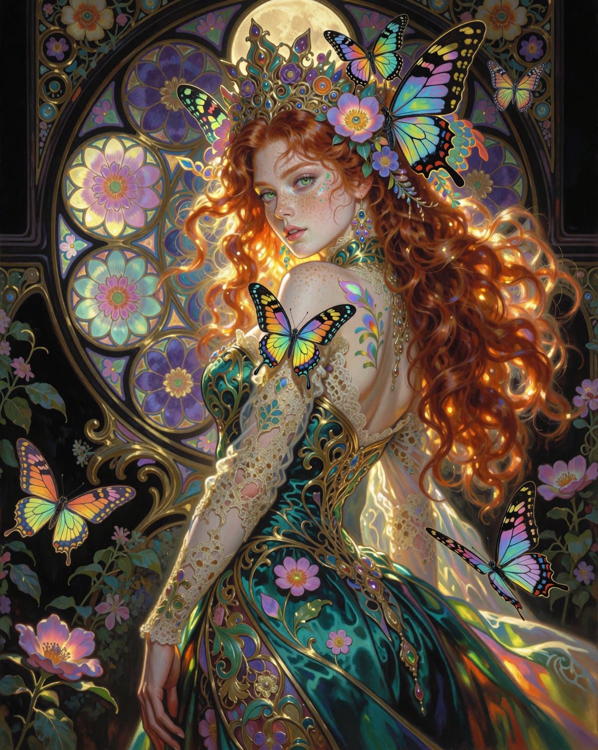 The Butterfly Queen
They say every butterfly carries a wish