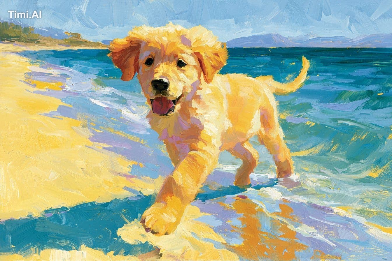A Summer Sunlit Oasis depiction of [SUBJECT], bathed in gold