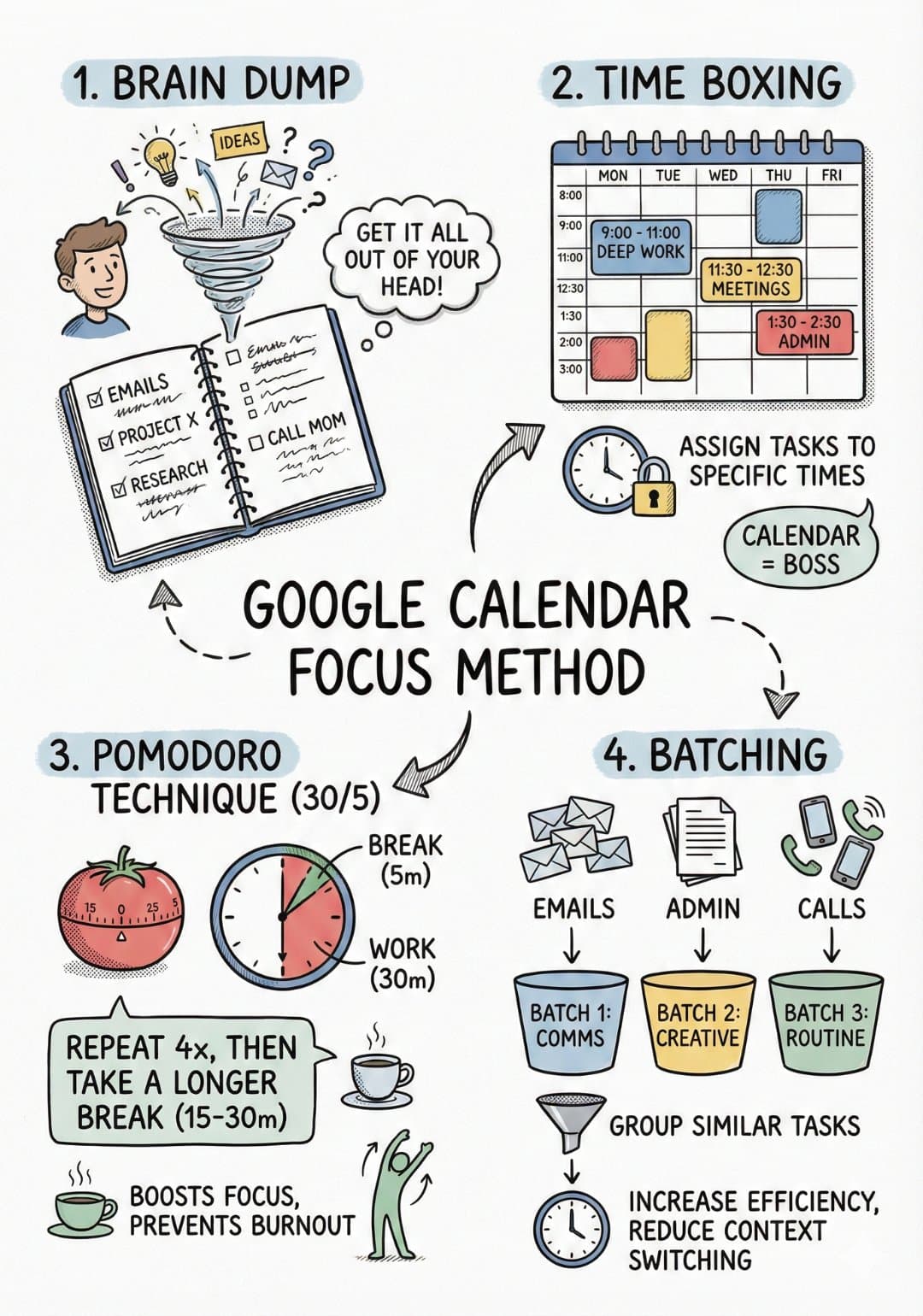 “Create a hand-drawn sketchnote visual summary of these note