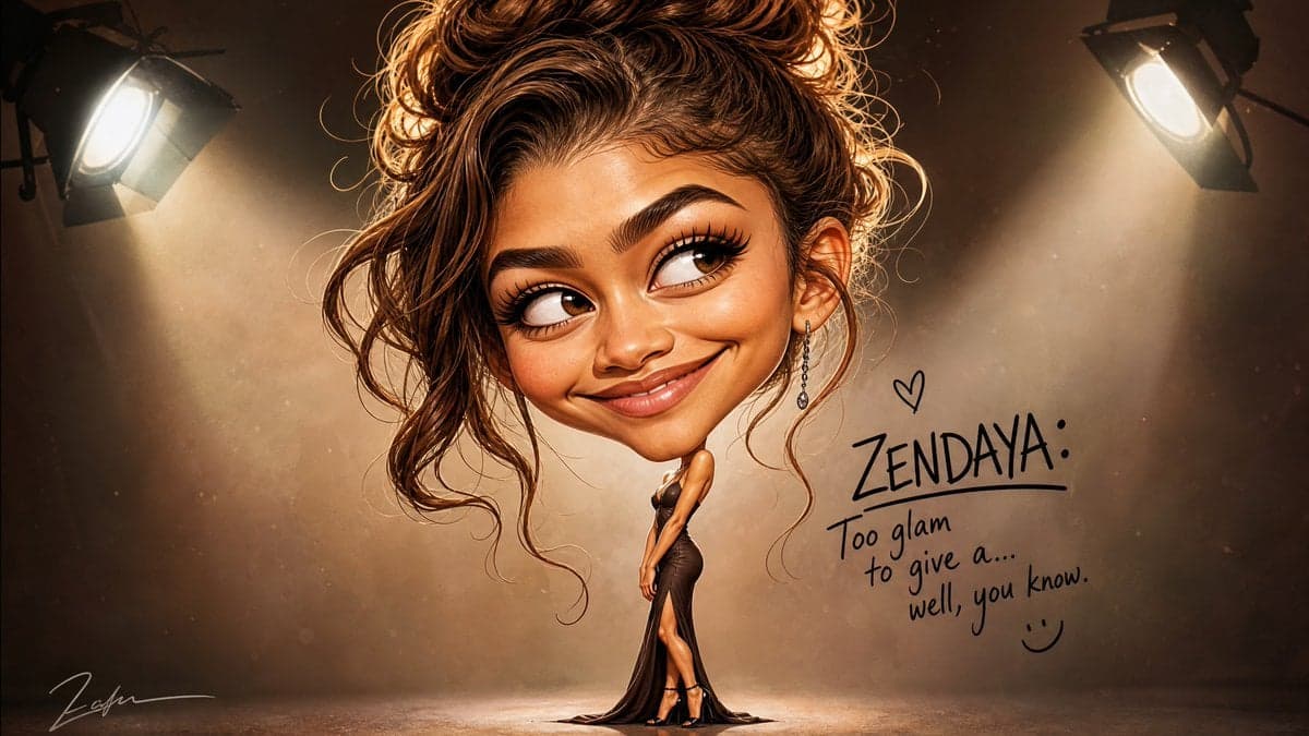 Hilarious stylized digital caricature of [Subject], featurin