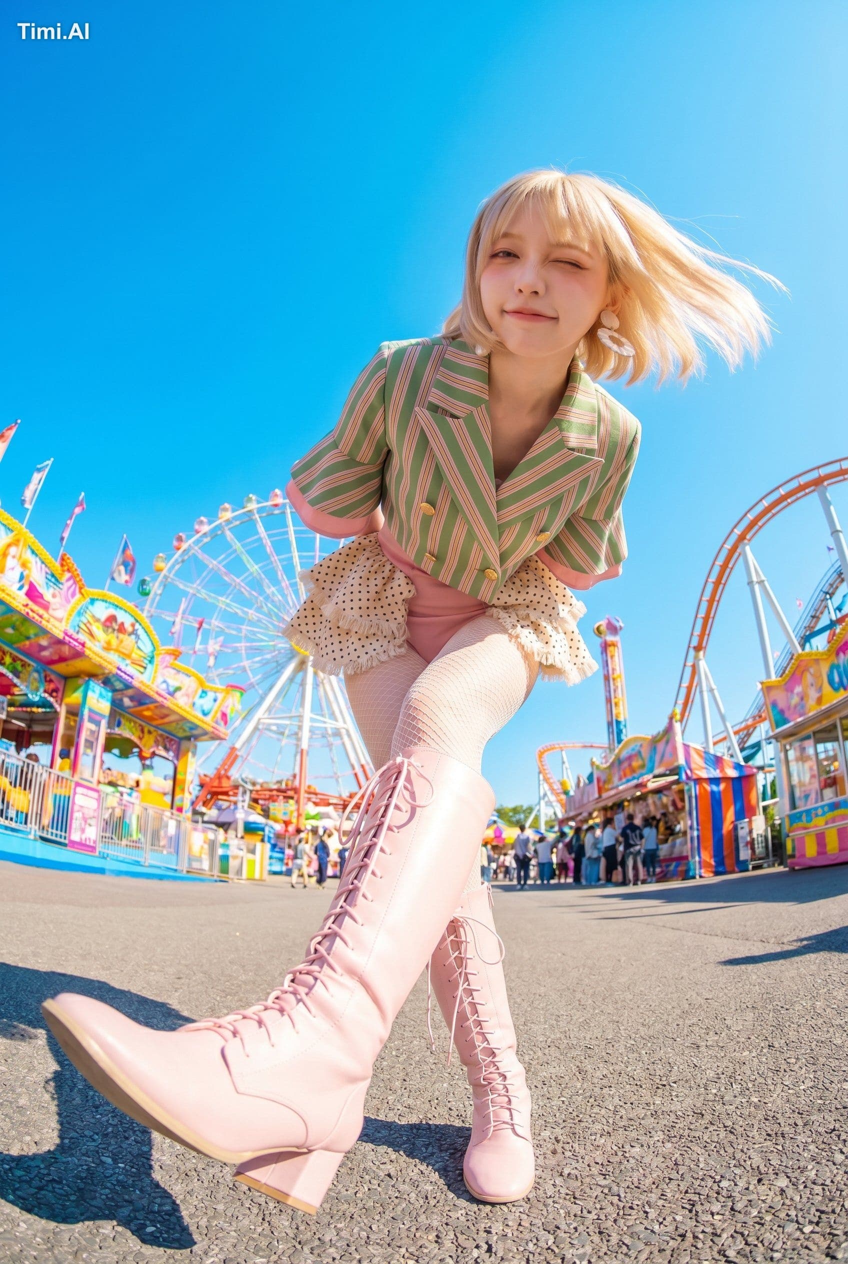こちらが動画にリファレンスさせた2枚のキービジュアルです!
寄りは女の子が可愛く覗き込んでる感じにしてみました!これやる