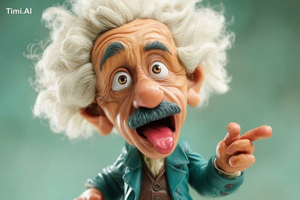 A comic-style caricature illustration of [subject], with an 