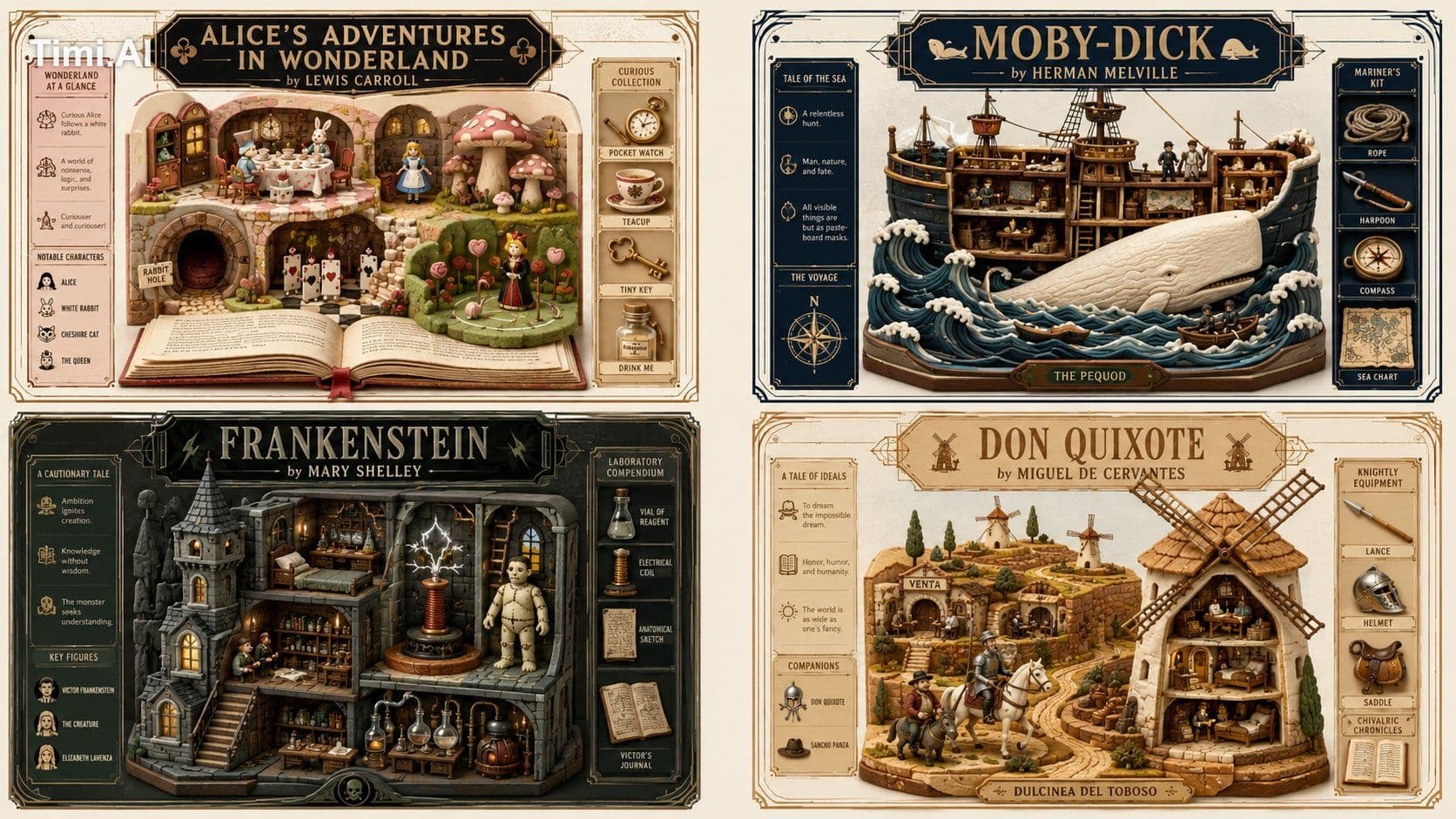 classic books visualized with GPT Image 2. I like this one a