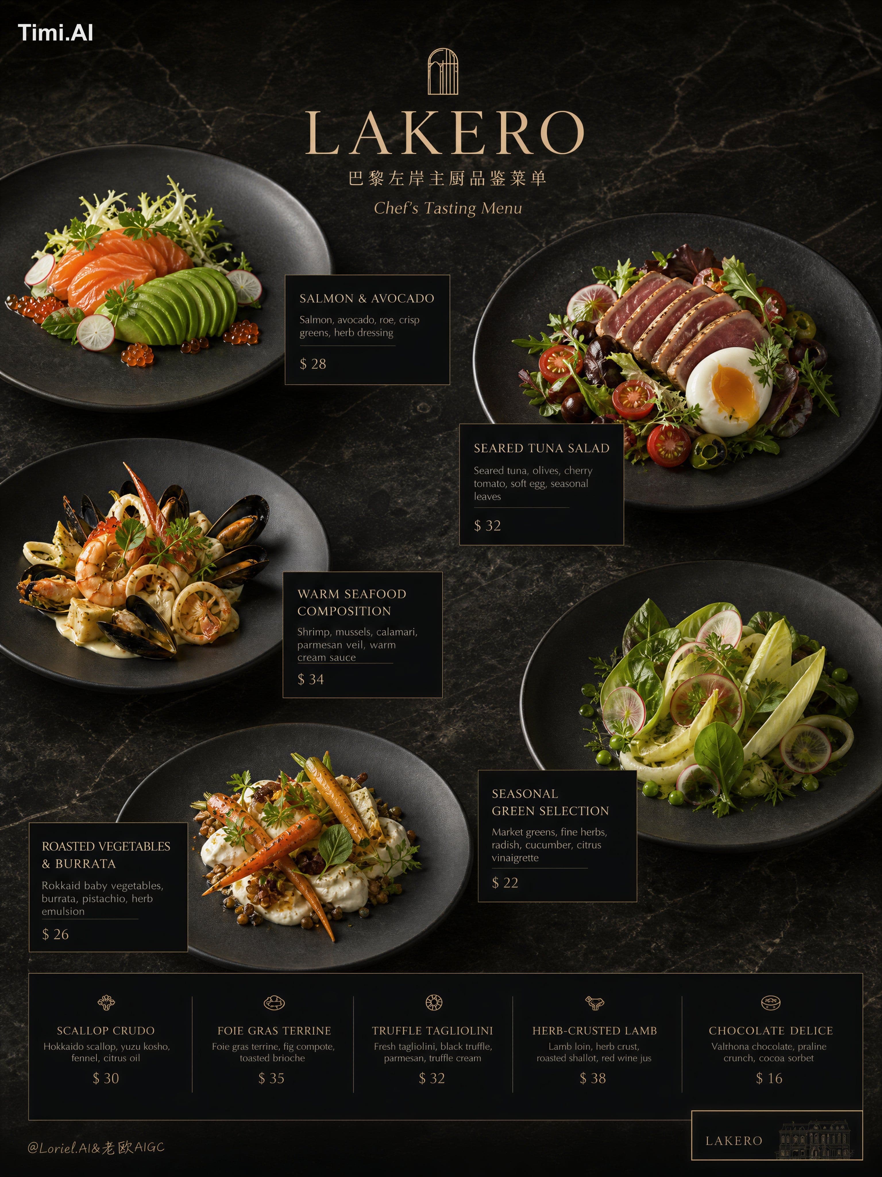 cheap menu board, casual cafe vibe, rustic bistro clutter, a