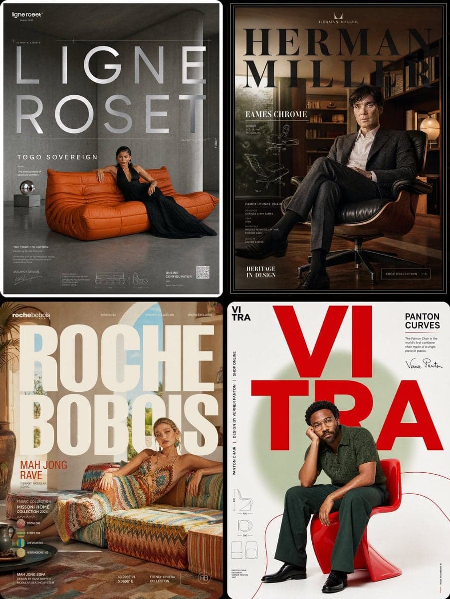 Ligne Roset × Zendaya — "TOGO SOVEREIGN"
FORMAT: Ultra-Premi