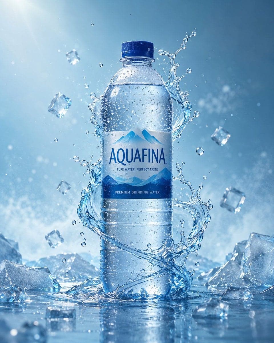 PROMPT 1:
Ultra-realistic luxury commercial product photogra