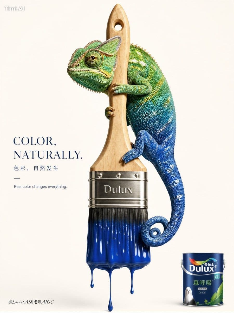 Create an ultra-premium editorial advertising poster for Dul