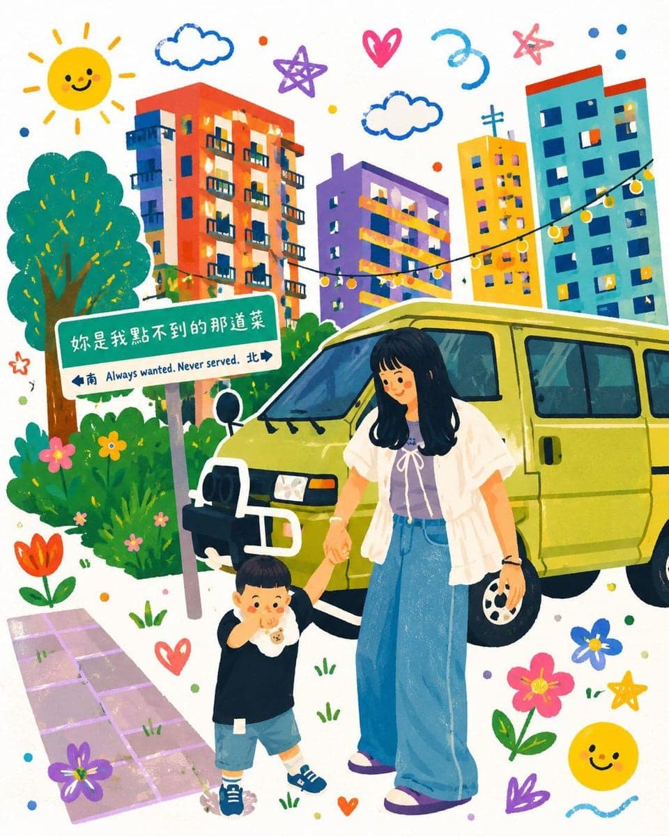 Turn my uploaded photo into a heartwarming whimsical childre