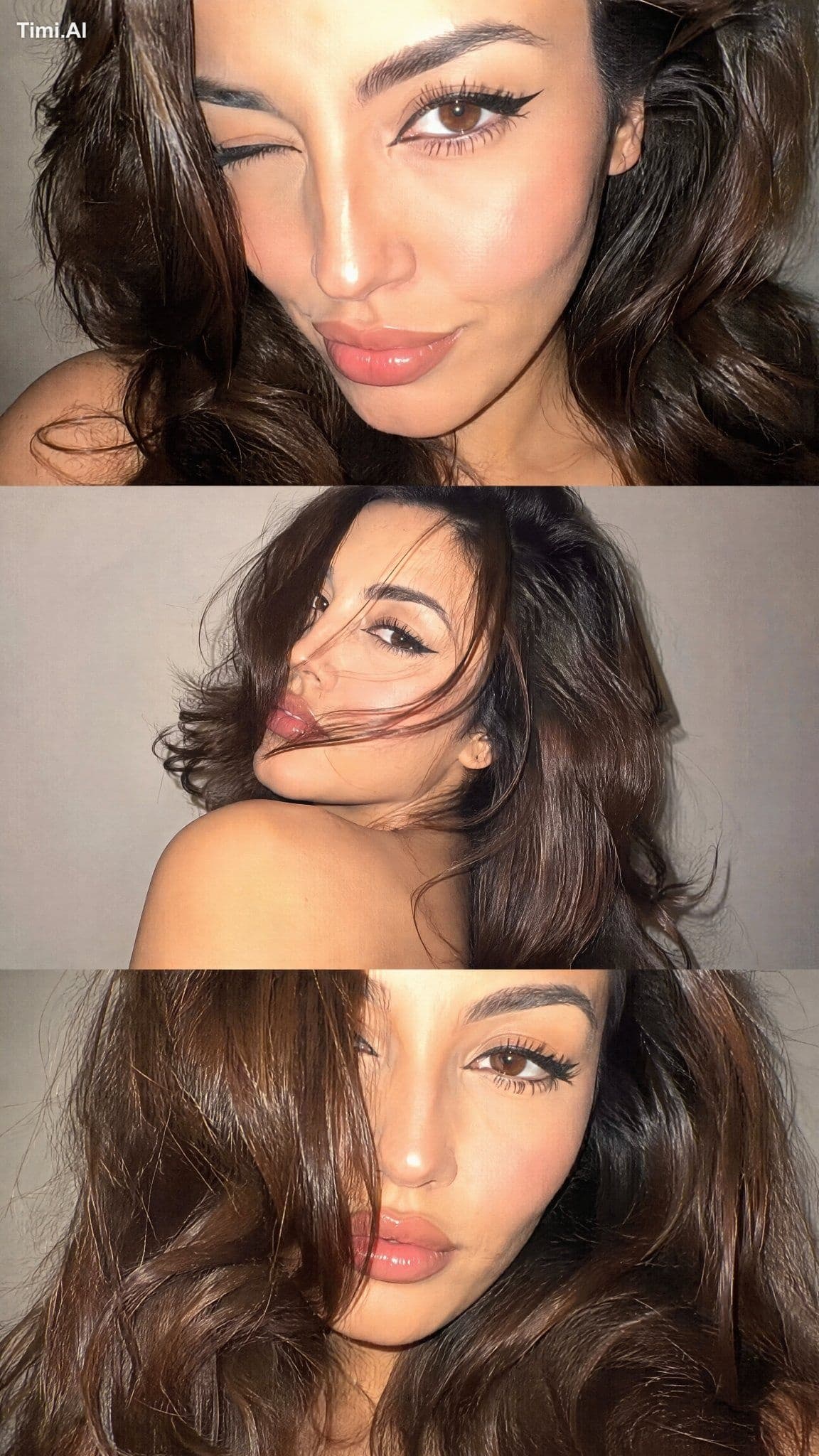 Create a vertical 9:16 Y2K-inspired photo collage of the sam