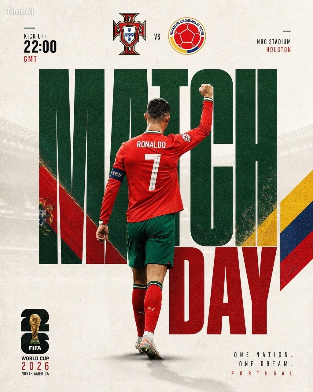 (Lamine Yamal Match Day Poster)
Dynamic football match day