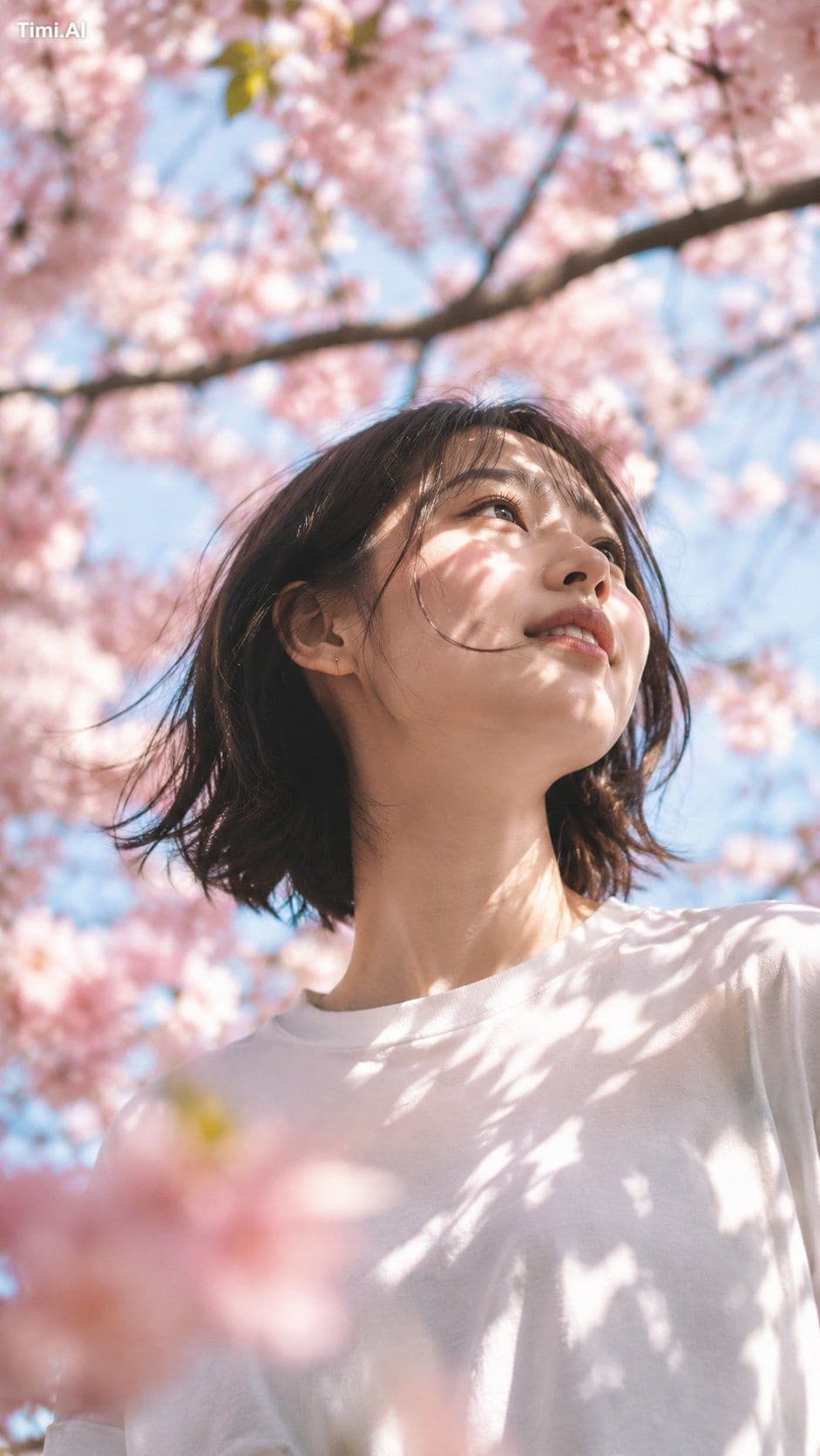 Ultra-realistic cinematic portrait, vertical 9:16. A cute an