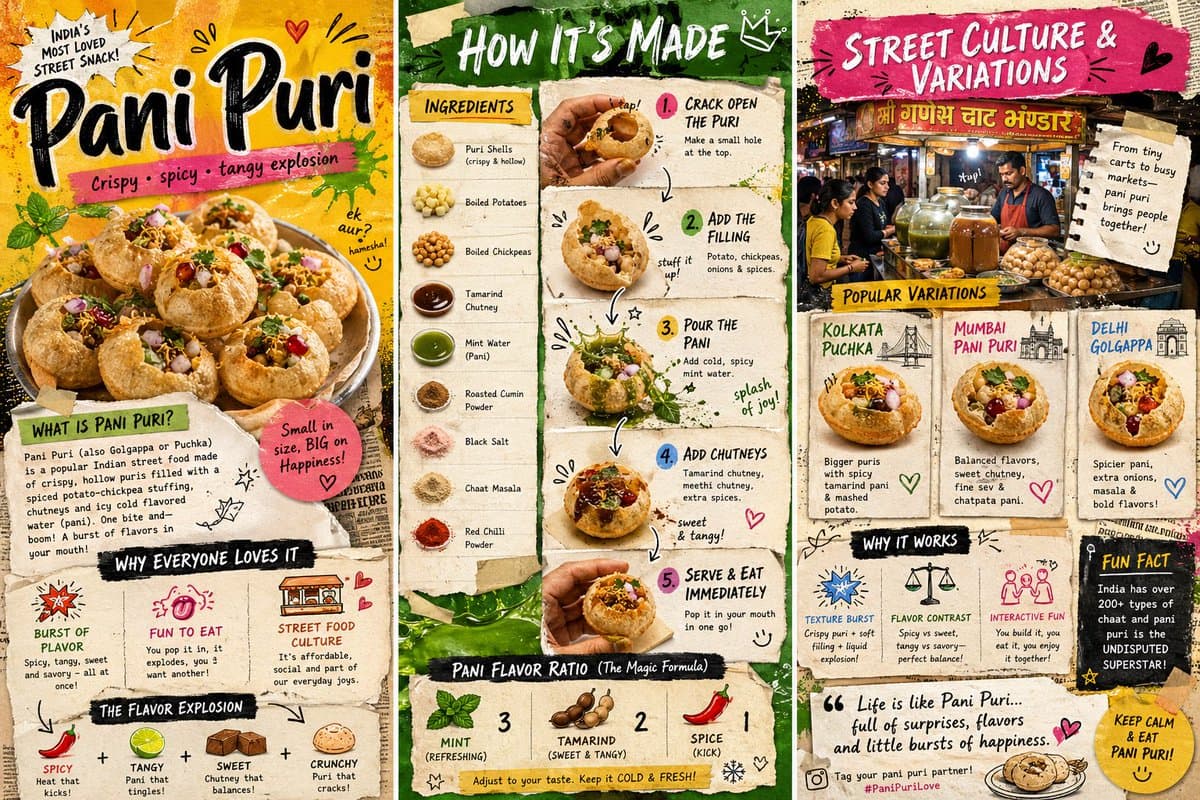 Create a vibrant, colorful 3-page zine-style infographic abo