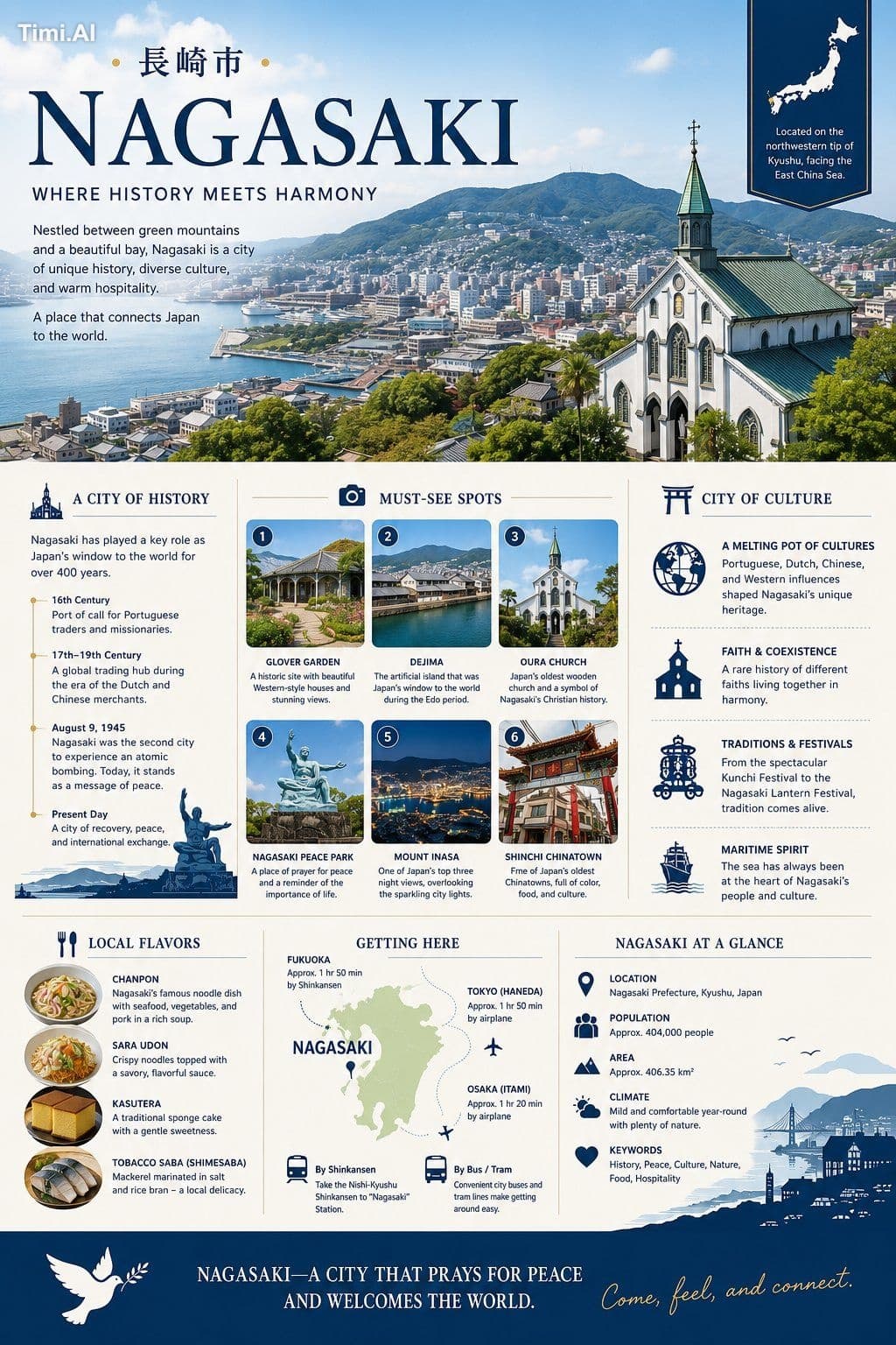 A highly detailed Japanese tourism infographic poster for th