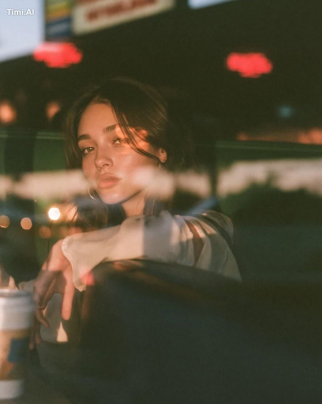 Ultra-cinematic lifestyle portrait photographed through a ca